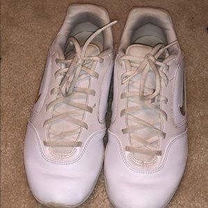 White Nike Cheer Shoes